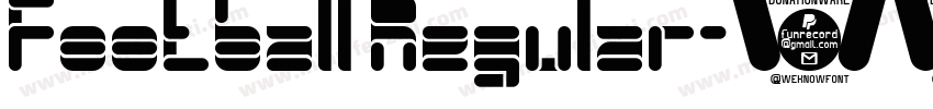 football Regular字体转换